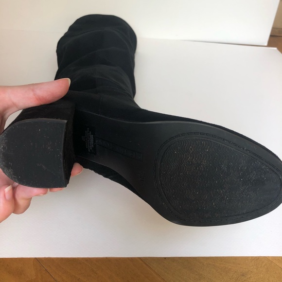 Tommy Hilfiger Black Neela2 Knee High Riding Boots - Picture 13 of 16